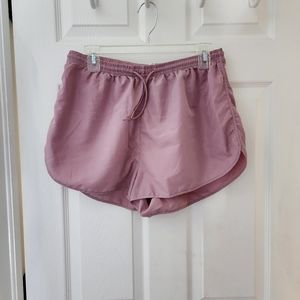 H&M Sport Lightweight Silky Running Shorts Size Medium